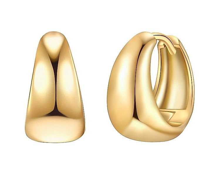 Rafaela Donata Paar Creolen gelbgold günstig online kaufen