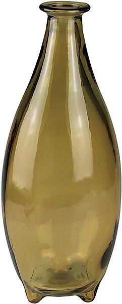 AM Design Dekovase Strahlende gelbe Vase günstig online kaufen
