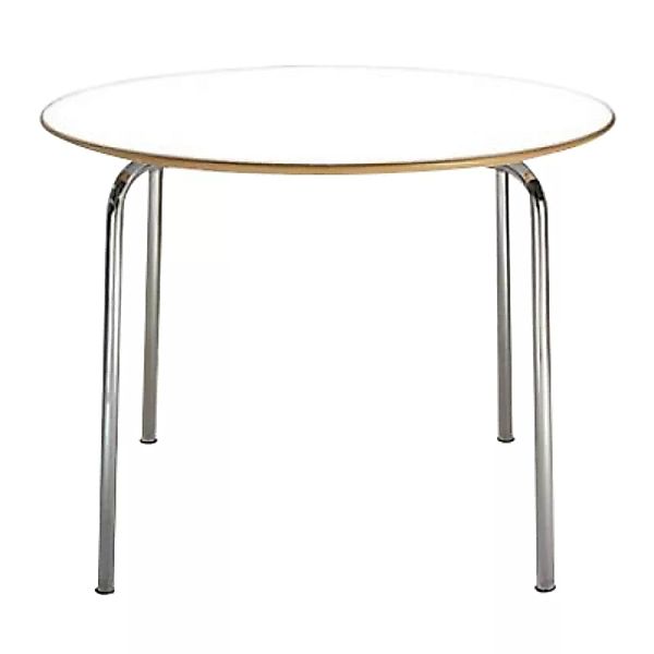 Kartell - Maui Tisch Rund - zinkweiß / HxØ72x100cm günstig online kaufen