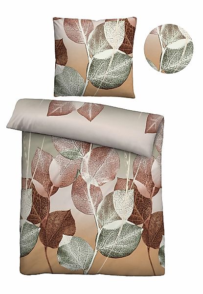 Biberna Bettwäsche "0006730" 2 Stk. kuschelig warm, pflegeleicht, temperatu günstig online kaufen