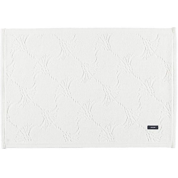 JOOP! - Badteppich New Cornflower 60 - Farbe: Weiß - 001 - 60x90 cm günstig online kaufen
