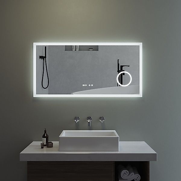 AQUABATOS Badspiegel Spiegel Badezimmer mit Beleuchtung günstig online kaufen