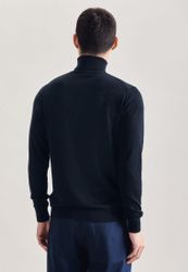 seidensticker Strickpullover Schwarze Rose 1/1 Rundhals günstig online kaufen
