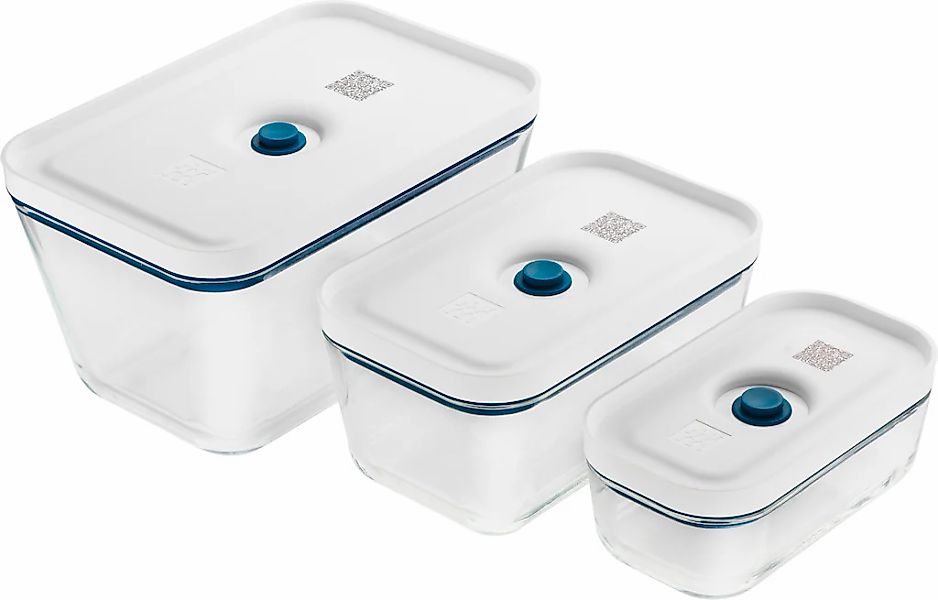 Zwilling Vakuumbehälter "Fesh & Safe" Set, 3 tlg. Aufbewahrungsbox, Borosil günstig online kaufen