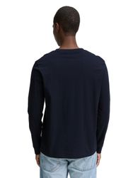 TOM TAILOR Denim Langarmshirt mit Schriftzug günstig online kaufen