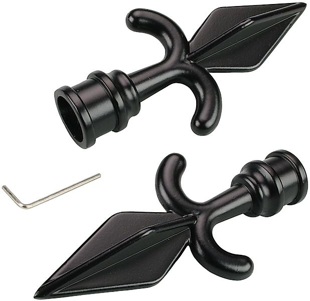Liedeco Gardinenstangen-Endstück Amor, Gardinen, (Set, 2-St), günstig online kaufen