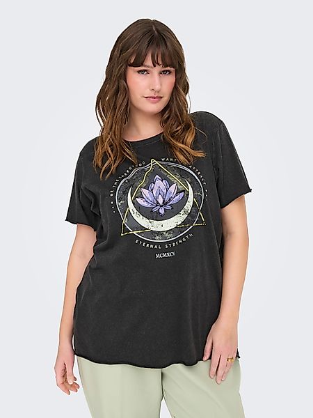 ONLY CARMAKOMA Kurzarmshirt CARMIKO LIFE WASHED günstig online kaufen
