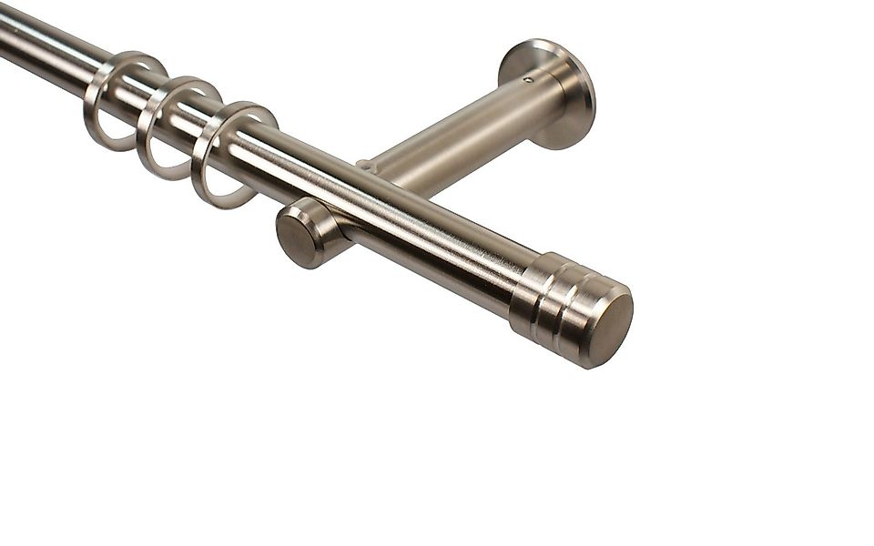 iso-design Gardinenstange Edelstahl 20 mm Wandmontage günstig online kaufen