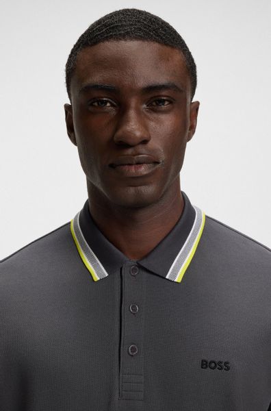 BOSS GREEN Poloshirt Paddy mit kontrastfarbenen günstig online kaufen