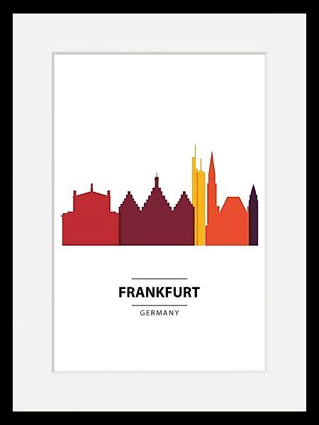 queence Bild "Frankfurt Color Splash", Städte, (1 St.) günstig online kaufen