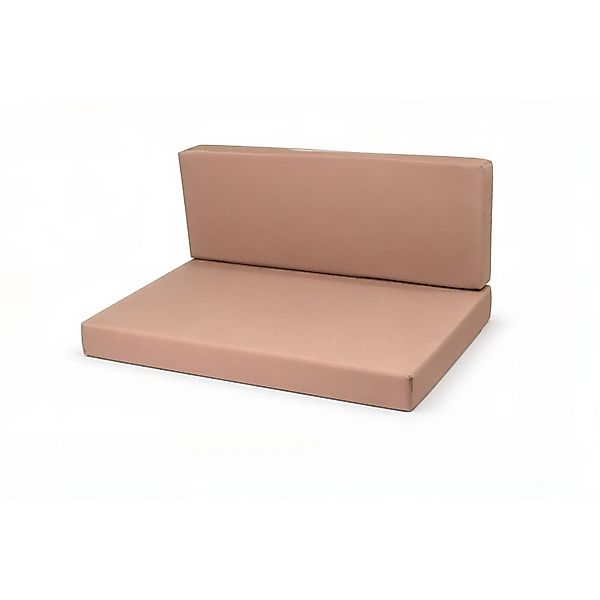 Setgarden Flat Set Palettenkissen 120x60x10cm Sitzkissen + Rückenkissen 120 günstig online kaufen