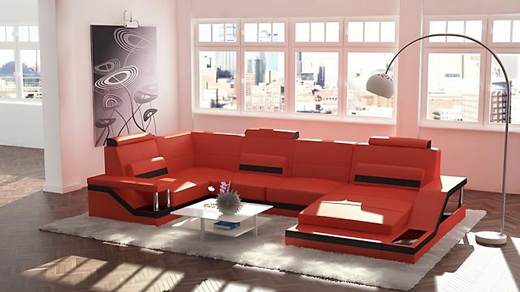 JVmoebel Ecksofa Wohnlandschaft Couch Ecke Ecksofa Garnitur Textil Stoff Le günstig online kaufen
