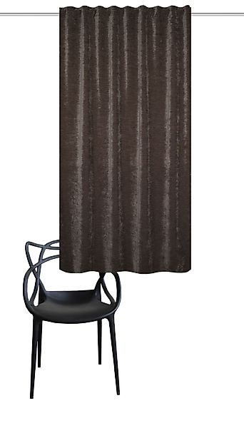 Home Basics Vorhang "WOLLY" Multifunktionsband 1 Stk. tlg. Chenille günstig online kaufen