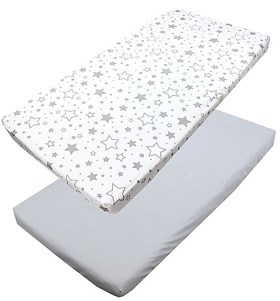 TupTam Spannbettlaken Baby Spannbettlaken Spannbetttuch für Babybett Kinder günstig online kaufen