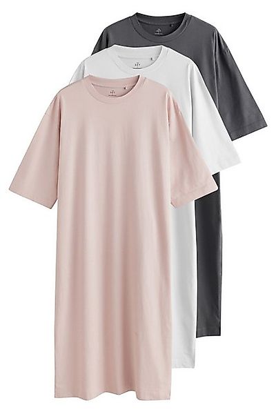 The Set Shirtkleid The Set kurzärmelige T-Shirt-Kleider, 3er-Pack (3-tlg) günstig online kaufen