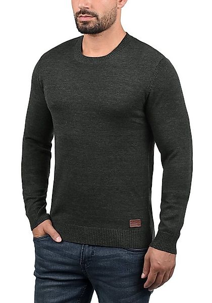 Blend Strickpullover BHLars Strickpullover mit aufgestickten Ellenbogenpatc günstig online kaufen