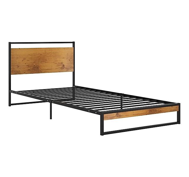 vidaXL Bett Bettgestell Metall 100x200 cm günstig online kaufen