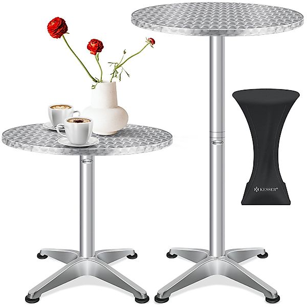 KESSER Bistrotisch, 2in1 Stehtisch Bistrotisch Aluminium günstig online kaufen