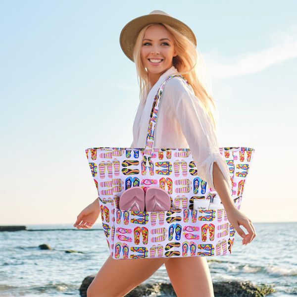 Coonoor Strandtasche Große Badetasche,Shopper Einkaufstasche,Reisetasche fü günstig online kaufen