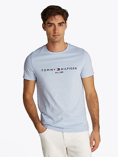 Tommy Hilfiger T-Shirt TOMMY LOGO aus reiner Baumwolle günstig online kaufen