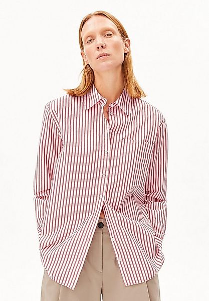 Armedangels Langarmbluse STRIPE LOOSE Bluse aus Bio-Baumwolle Loose Fit günstig online kaufen