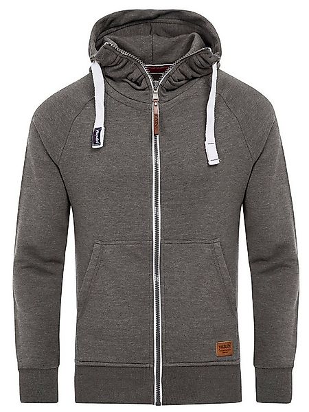 Yazubi Kapuzensweatjacke Jacob Zip Hoodie mit Kapuze günstig online kaufen