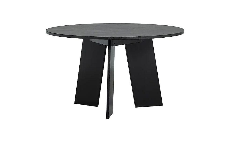 WOOOD Esstisch   ¦ schwarz ¦ Maße (cm): H: 75  Ø: 129 Tische > Esstische > günstig online kaufen