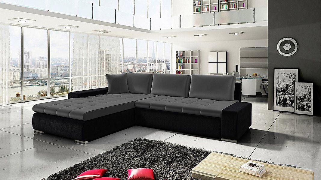 MIRJAN24 Ecksofa Orkan, mit Bettkasten und günstig online kaufen