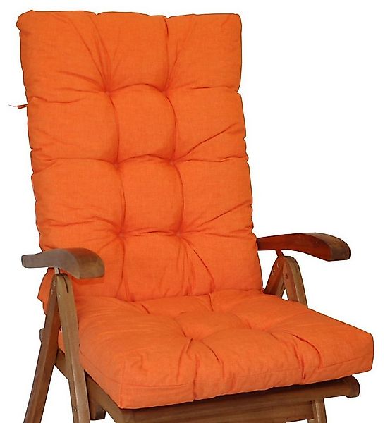 Rattani Hochlehnerauflage Polster für Gartenstuhl Hochlehner Auflage Sylva günstig online kaufen