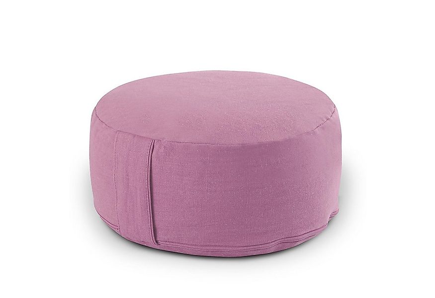 Amagohome Yogakissen Yogakissen Bodenkissen rund H 14xø31 cm mit Buchweizen günstig online kaufen