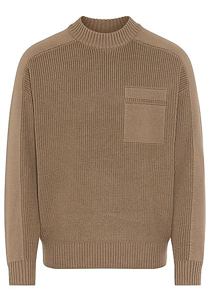 BOSS ORANGE Strickpullover "Andern", Rundhalsausschnitt, relaxed fit, Stric günstig online kaufen