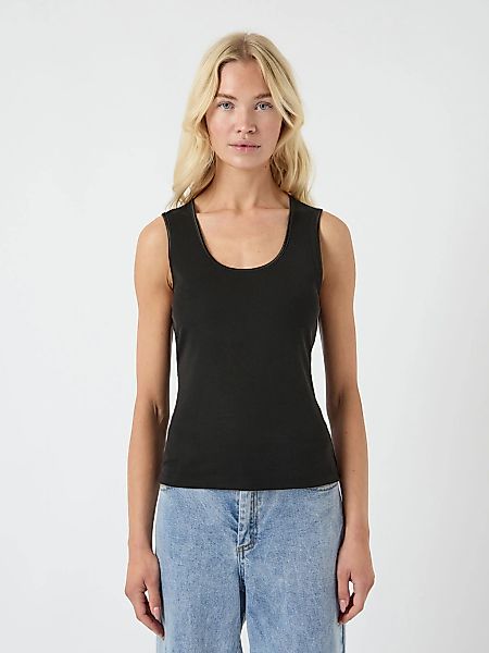 Y.A.S Tanktop "YASPALOMA TANK TOP NOOS" mit Satinpaspel günstig online kaufen