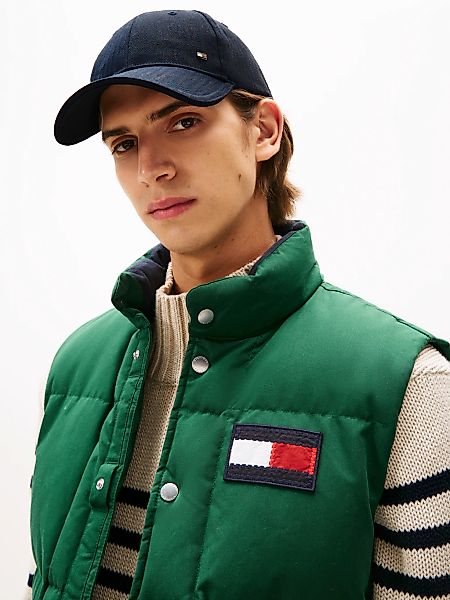 Tommy Hilfiger Baseball Cap "COTTON PANEL CAP" Größenverstellbar Harringbon günstig online kaufen