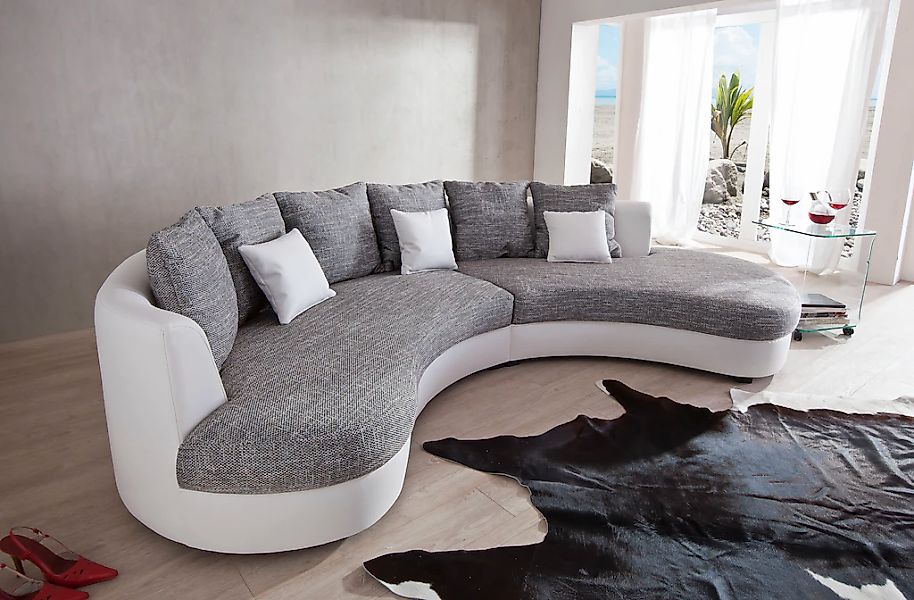 INOSIGN Ecksofa "Limoncello organische Formensprache, L-Form", ergonomische günstig online kaufen