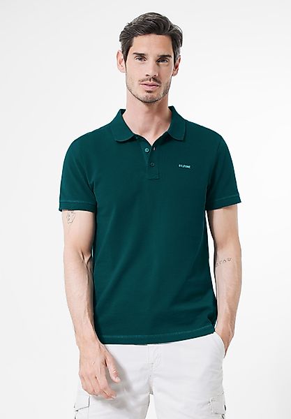 STREET ONE MEN Poloshirt, in Unifarbe günstig online kaufen