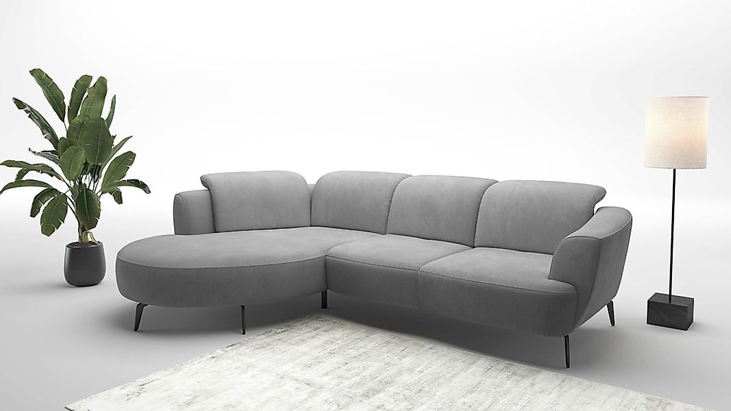 sit&more Ecksofa "Zoe", ink.Sitztiefenverstellung, wahlweise mit Kopfteilve günstig online kaufen