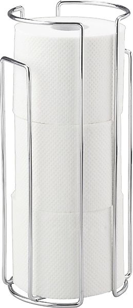 WENKO Toiletten-Ersatzrollenhalter Wandhalter, Chrom, für 3 günstig online kaufen