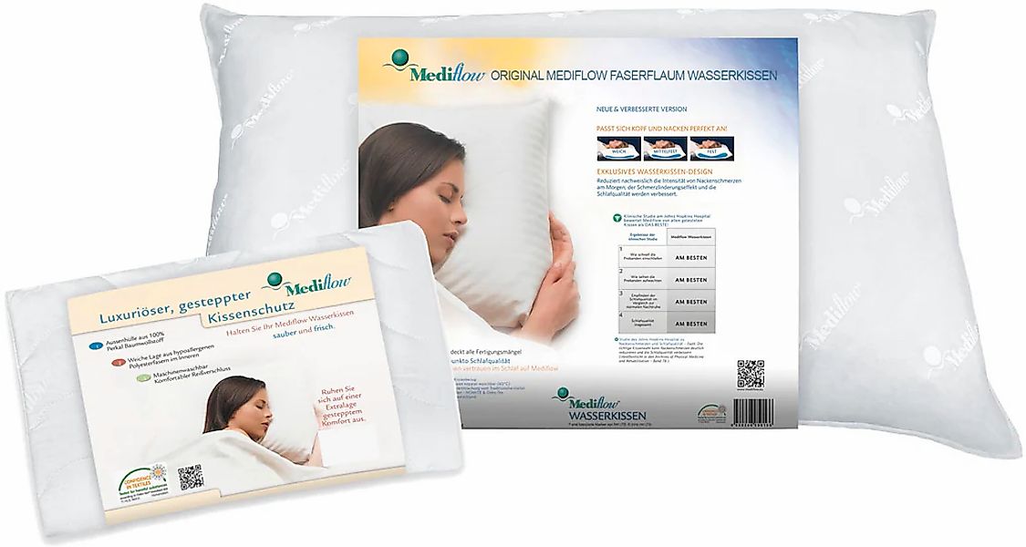 Mediflow Wasserkissen "Wasserkissen und Schonbezug Modell 5231" günstig online kaufen