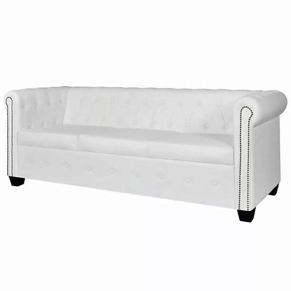 DOTMALL Chesterfield-Sofa 3-Sitzer, mit edler Knopfheftung und typischen Ar günstig online kaufen