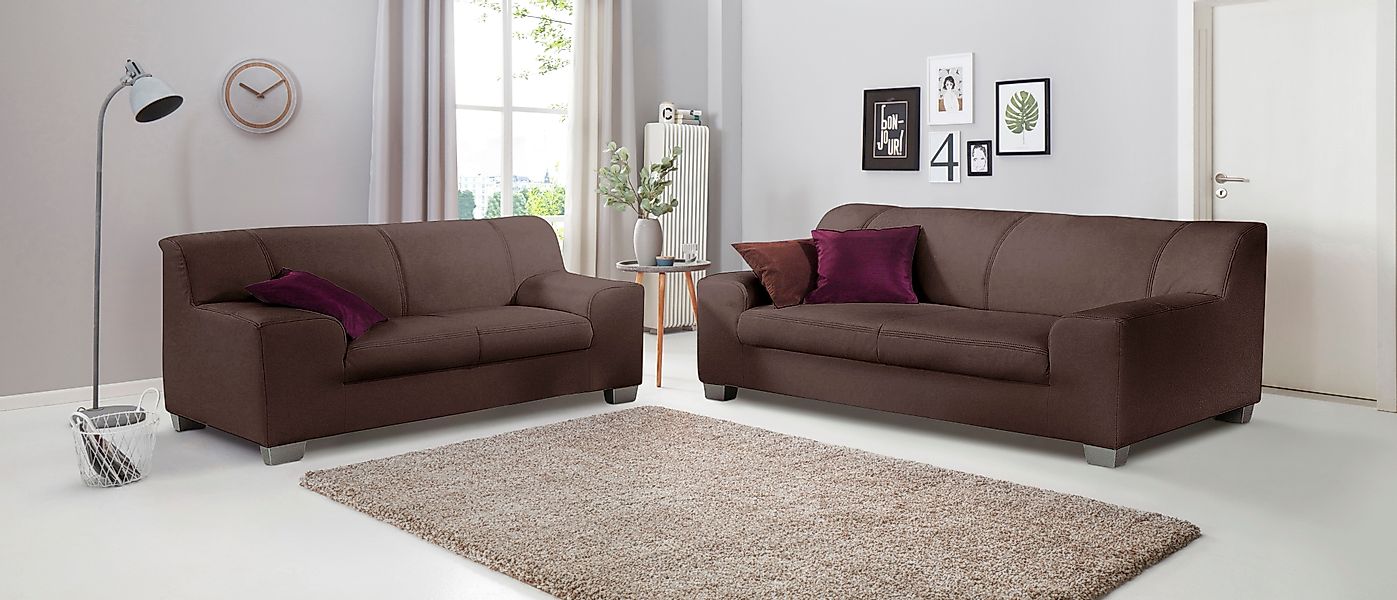 DOMO collection Polstergarnitur Amando, (Spar-Set), bestehend günstig online kaufen