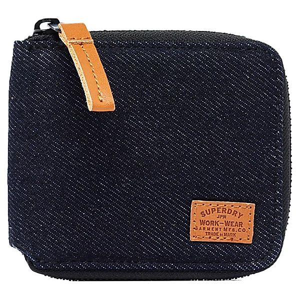 Superdry Classic Fabric Zip Brieftasche One Size Denim günstig online kaufen