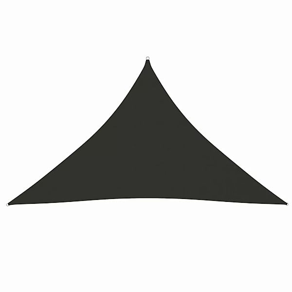 Sonnensegel Oxford-gewebe Dreieckig 2,5x2,5x3,5 M Anthrazit günstig online kaufen