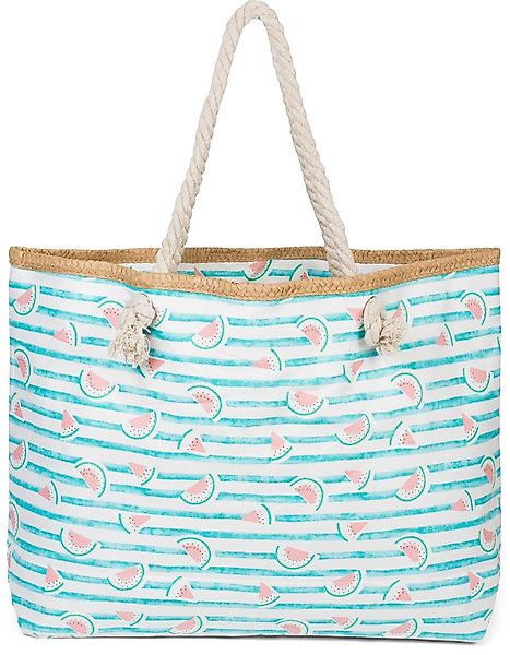 styleBREAKER Strandtasche Strandtasche mit Streifen und günstig online kaufen
