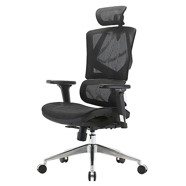 MCW Bürostuhl J89 Schreibtischstuhl Ergonomisch Lordosenstütze Hohe Rückenl günstig online kaufen
