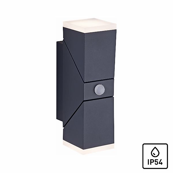 Paul Neuhaus LED Außen-Deckenleuchte "RYAN" LED-Board 1 Stk. Warmweiß Beweg günstig online kaufen