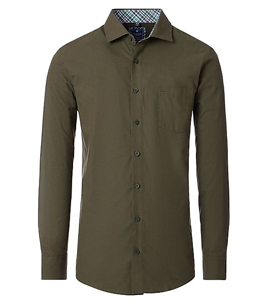 Redmond Langarmhemd uni Comfort Fit (600-tlg) günstig online kaufen