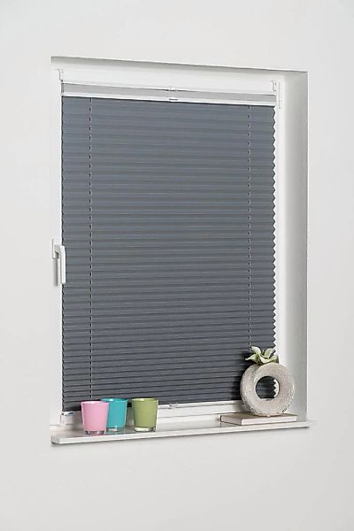 K-HOME Doppelplissee "Prato" verdunkelnd energiesparend ohne Bohren in Führ günstig online kaufen