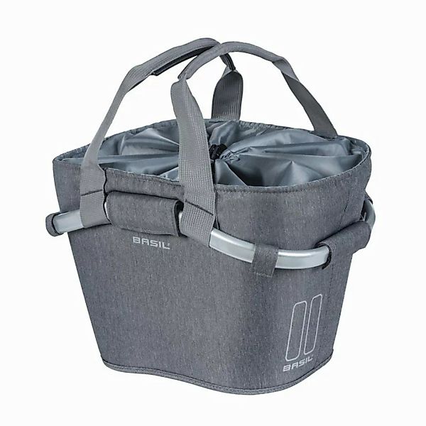 Basil Fahrradkorb City-Tasche ClassicCarryAll Front grey günstig online kaufen