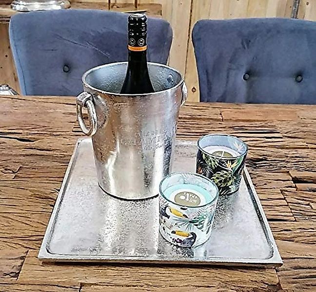 MichaelNoll Dekoschale Dekoteller Schale Metall Aluminium günstig online kaufen