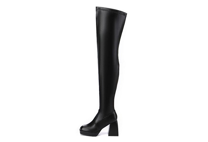 Giaro COSMO Overkneestiefel 10 cm Absatzhöhe, 2 cm Plateau, veganes Leder günstig online kaufen